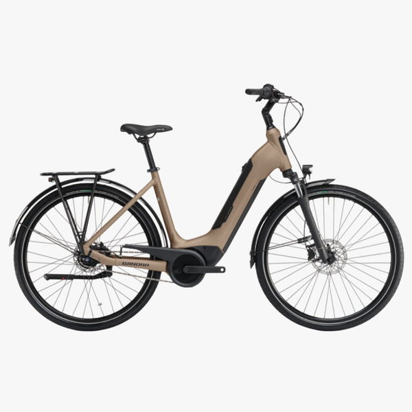 Bicicleta eléctrica Urbana Winora TRIA N8f E Low espresso - matt 2026