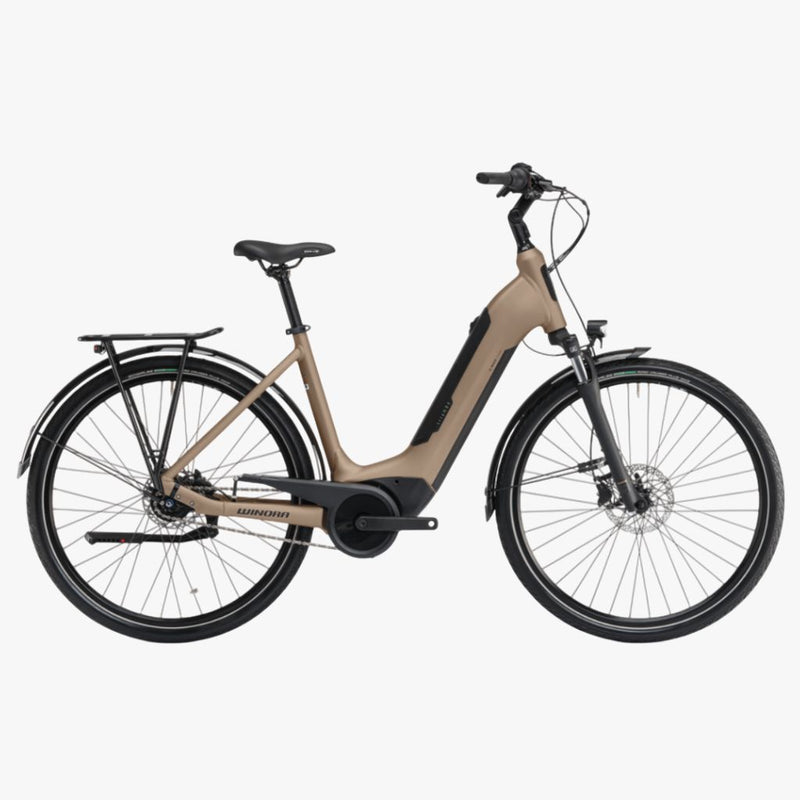 Bicicleta eléctrica Urbana Winora TRIA N8f E Low espresso - matt 2026