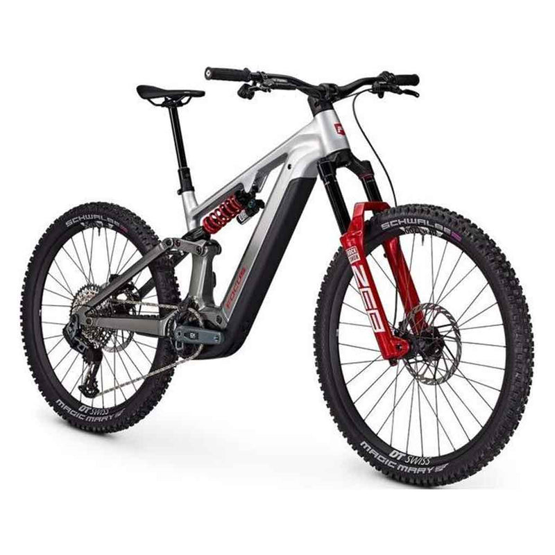 E-MOUNTAINBIKE FULL SUSPENSION Focus SAM² 6.0 Nepalsilver / Steelgrey