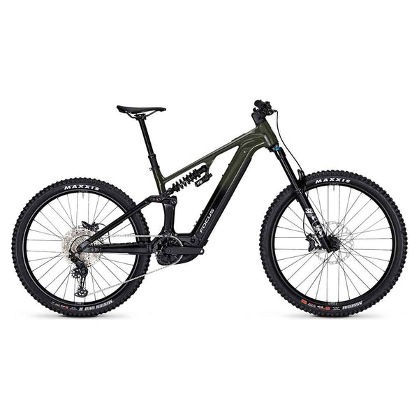 E-MOUNTAINBIKE FULL SUSPENSION Focus SAM² 6.8 Urbangreen / Magicblack