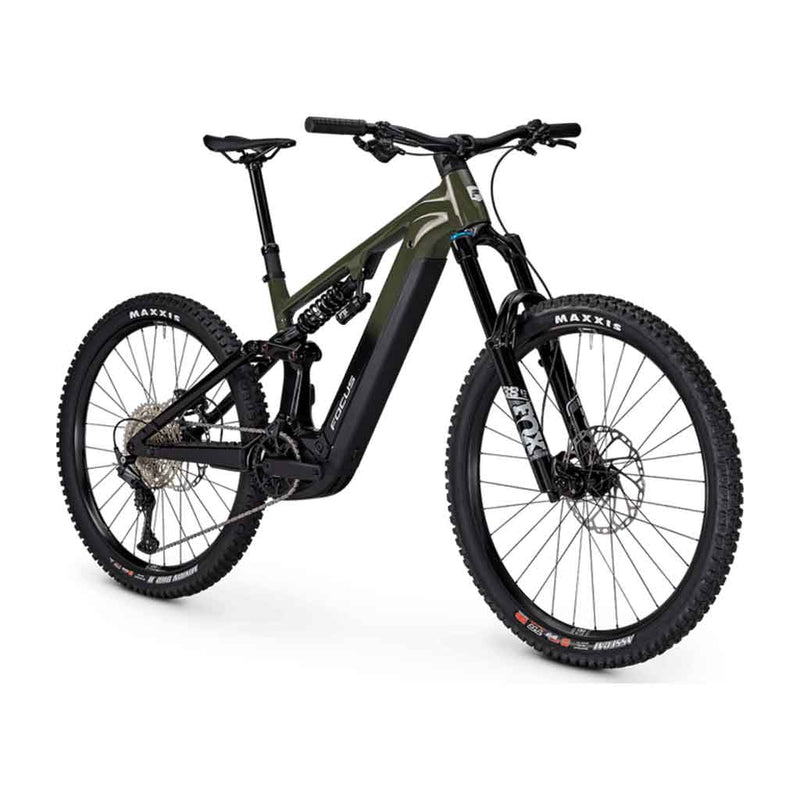 E-MOUNTAINBIKE FULL SUSPENSION Focus SAM² 6.8 Urbangreen / Magicblack