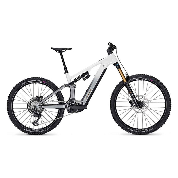E-MOUNTAINBIKE FULL SUSPENSION Focus SAM² 6.9 White / Steelgrey