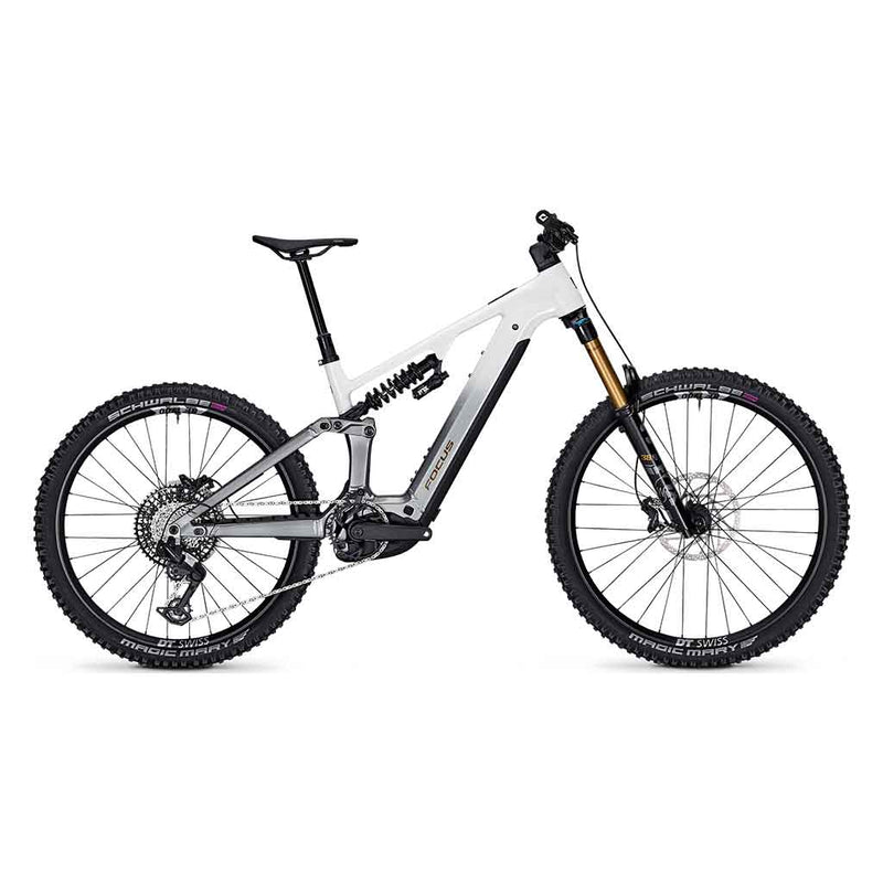 E-MOUNTAINBIKE FULL SUSPENSION Focus SAM² 6.9 White / Steelgrey