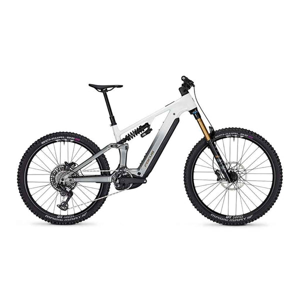 E-MOUNTAINBIKE FULL SUSPENSION Focus SAM² 6.9 White / Steelgrey