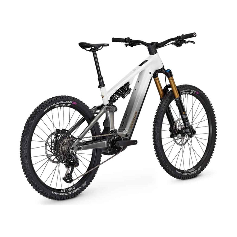 E-MOUNTAINBIKE FULL SUSPENSION Focus SAM² 6.9 White / Steelgrey