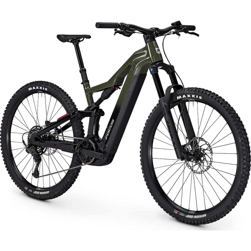 E-MOUNTAINBIKE FULL SUSPENSION THRON² 6.7 - Urbangreen/Magicblack