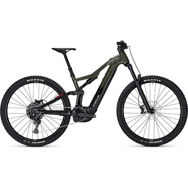 E-MOUNTAINBIKE FULL SUSPENSION THRON² 6.7 - Urbangreen/Magicblack