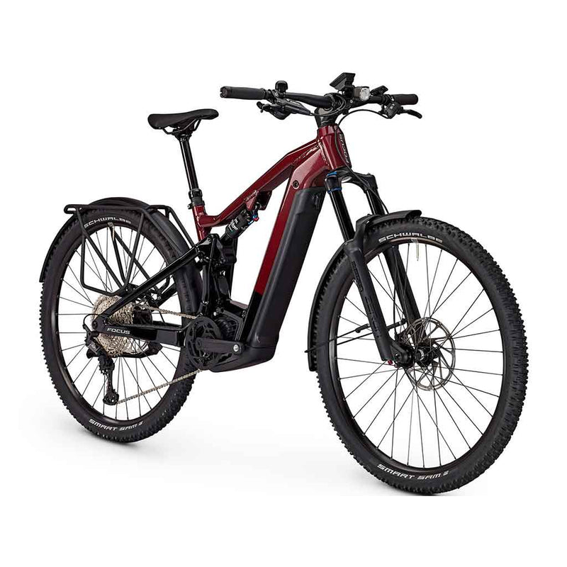 E-MOUNTAINBIKE FULL SUSPENSION THRON2 6.8 EQP Mahagonyred glossy / Magicblack glossy
