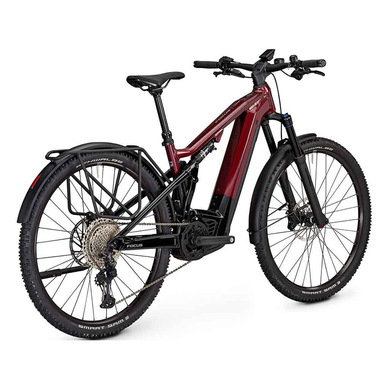 E-MOUNTAINBIKE FULL SUSPENSION THRON2 6.8 EQP Mahagonyred glossy / Magicblack glossy