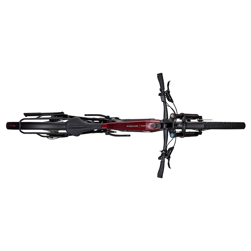E-MOUNTAINBIKE FULL SUSPENSION THRON2 6.8 EQP Mahagonyred glossy / Magicblack glossy