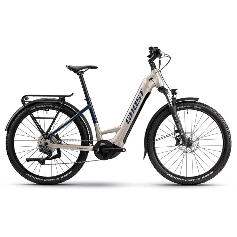 Bicicleta eléctrica Ghost E-Teru B Universal EQ LOW GRY / BLU