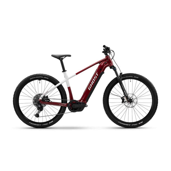 Bici elettrica Ghost E-TERU ADVANCED rossa 