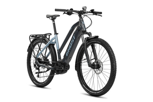 Bicicleta eléctrica Ghost E-Teru Essential EQ MID GRY / BLU