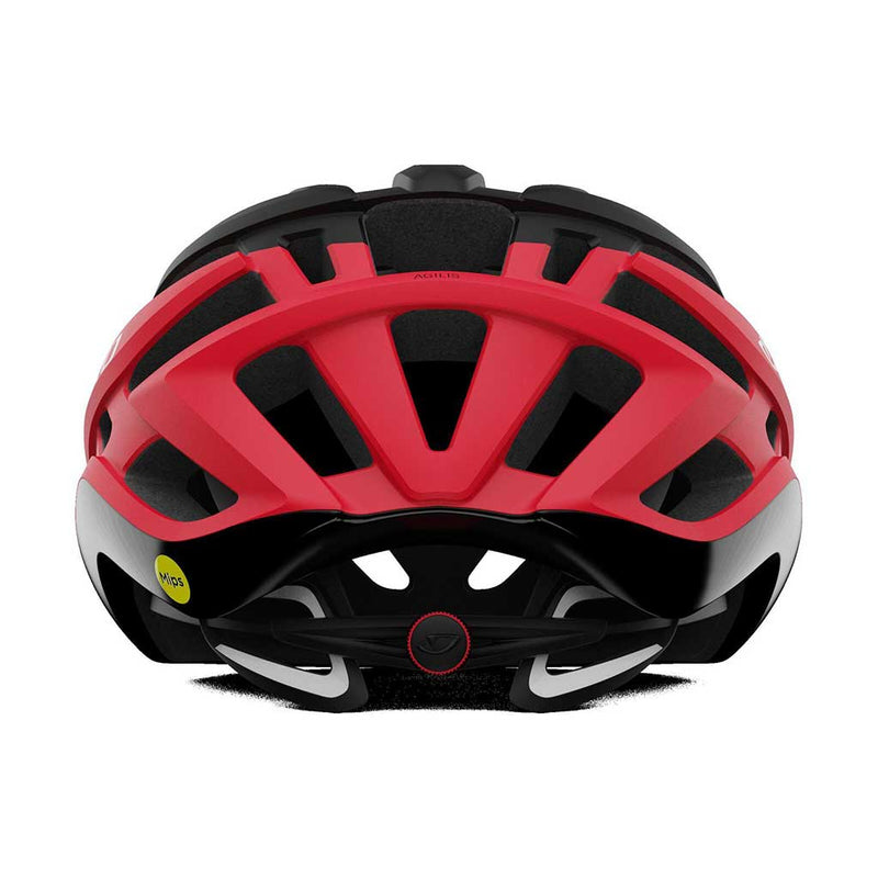 Giro Agilis MIPS II Nero opaco/Rosso lucido 