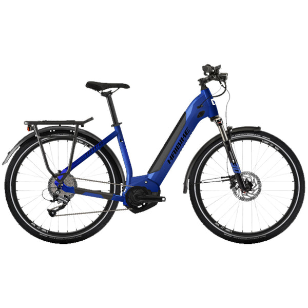 Bicicleta eléctrica Haibike Trekking 4 Azul