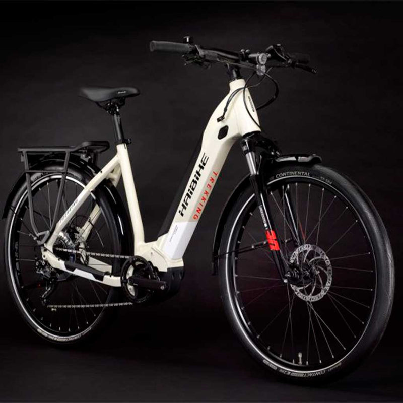 Bicicleta eléctrica Haibike Trekking 4 White