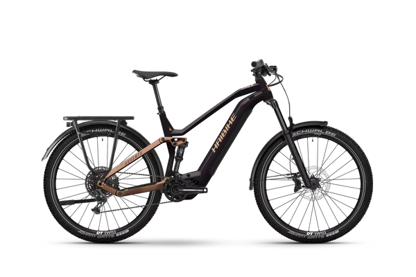 Bicicleta eléctrica Haibike Adventr Se Morado