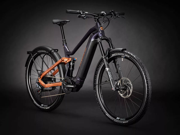 Bicicleta eléctrica Haibike Adventr Se Morado