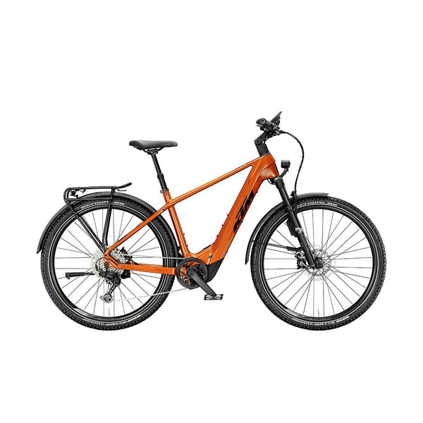 Bicicleta eléctrica KTM MACINA TEAM 892 LFC ABS M/L/XL- BURNT ORANGE (BLACK+ORANGE)