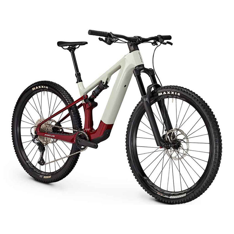 LIGHT E-MOUNTAINBIKE VAM² SL 8.7 Lightgrey glossy / Mahagonyred glossy