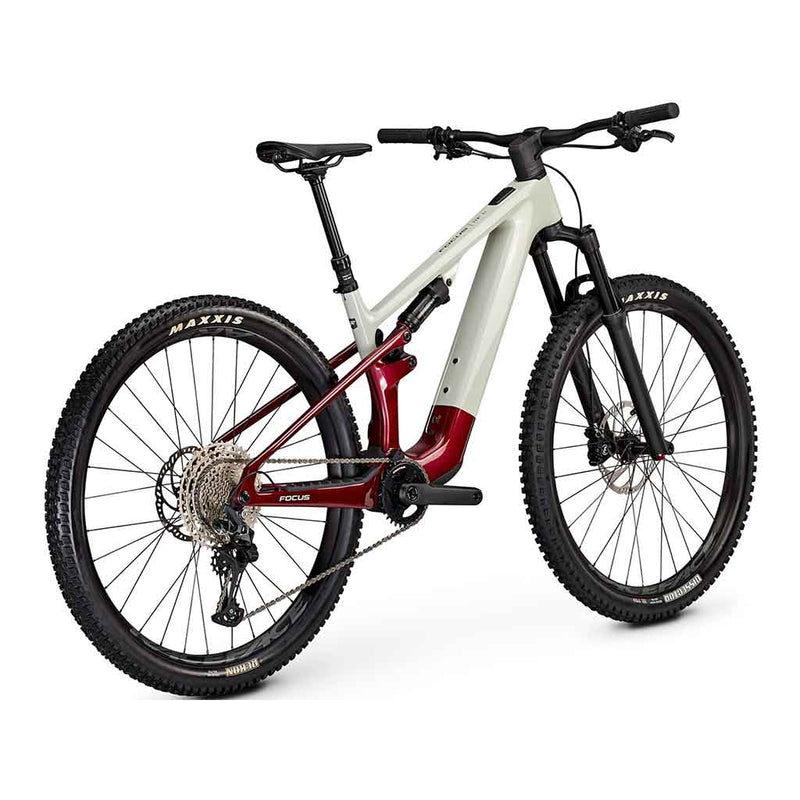 LIGHT E-MOUNTAINBIKE VAM² SL 8.7 Lightgrey glossy / Mahagonyred glossy