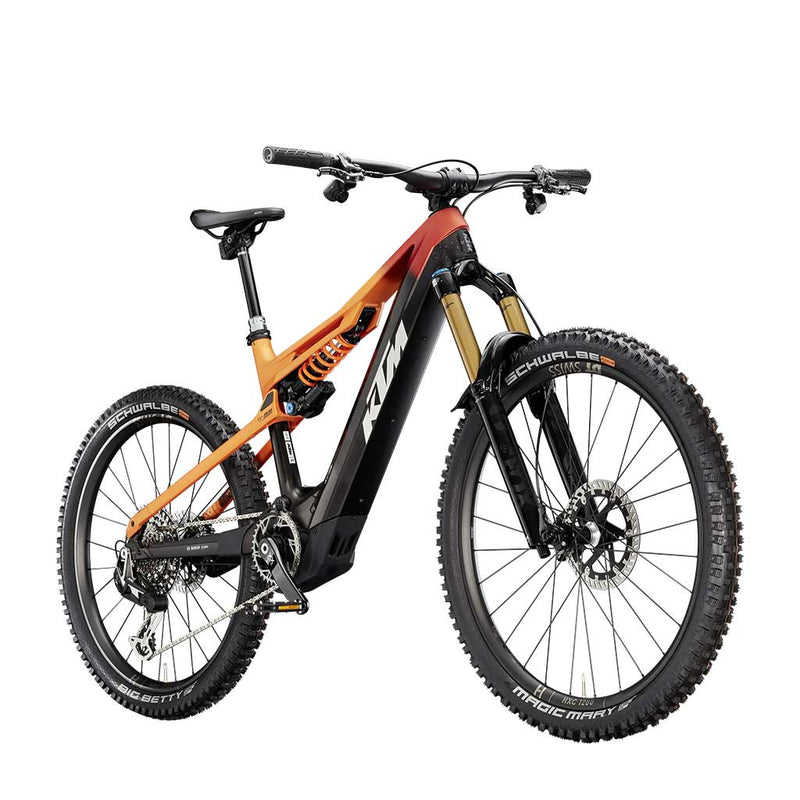 Bicicleta eléctrica KTM Macina Prowler Exonic XX T-TYPE 2025 - FRESH'BURNT ORANGE+BLACK MATT (OPAL WHITE)