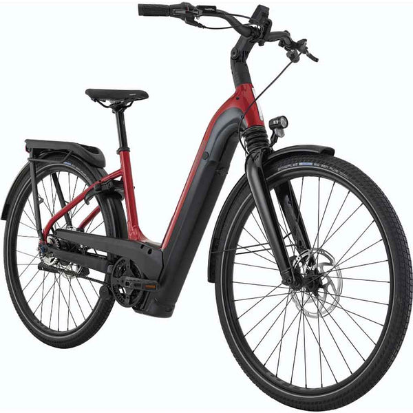 Bicicleta eléctrica Cannondale Mavaro Neo 2 Low StepThru Rojo