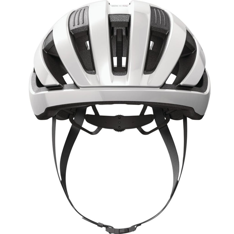Casco Abus  ,WingBack shiny white