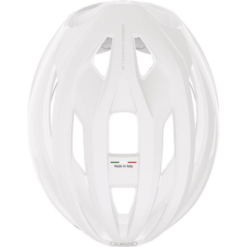 Casco Abus , StormChaser ACE pure white