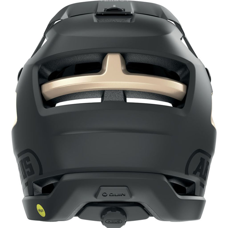 Casco Abus , AirDrop MIPS black gold