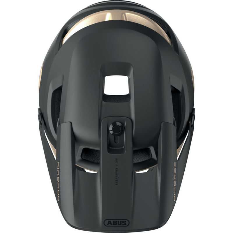 Casco Abus , AirDrop MIPS black gold