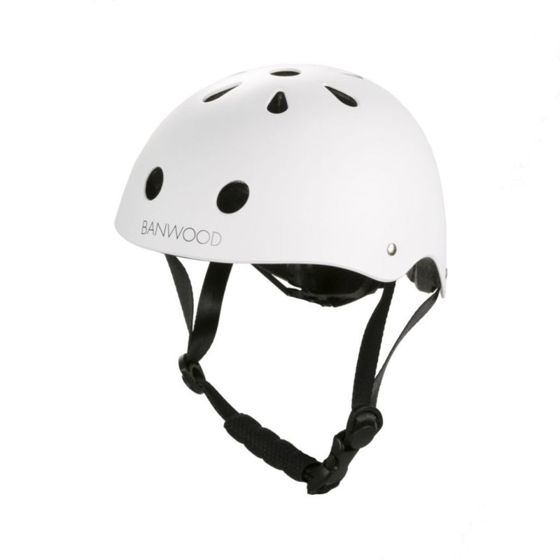 BANWOOD KIDS CASCO CLÁSICO - BLANCO MATE