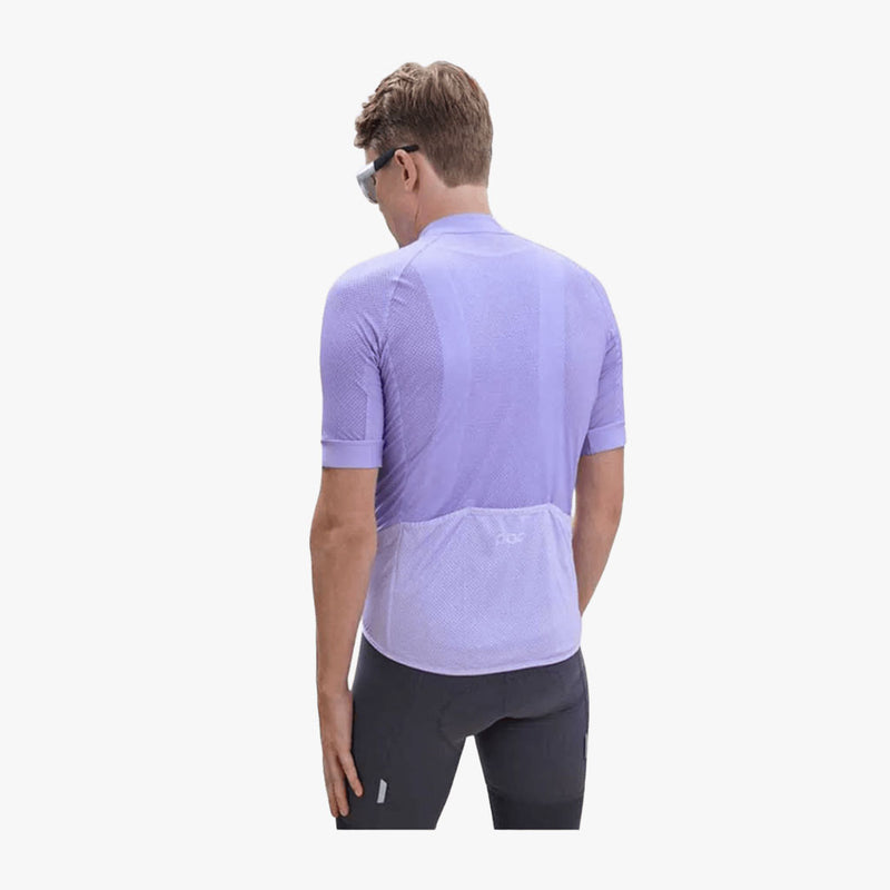POC M'S ESSENTIAL ROAD LOGO JERSEY PURPLE AMETHYST/PUR