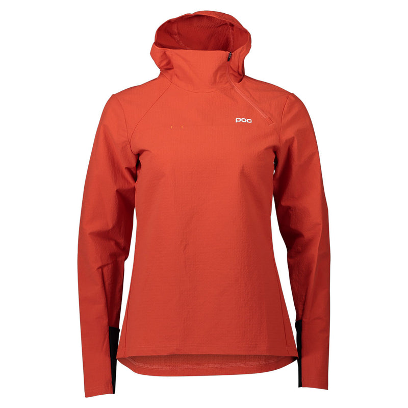 POC W'S MANTLE THERMAL HOODIE AGATE RED