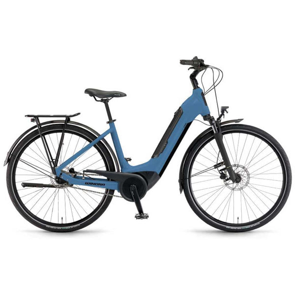 Bicicleta eléctrica Winora Tria N8 E pure blue