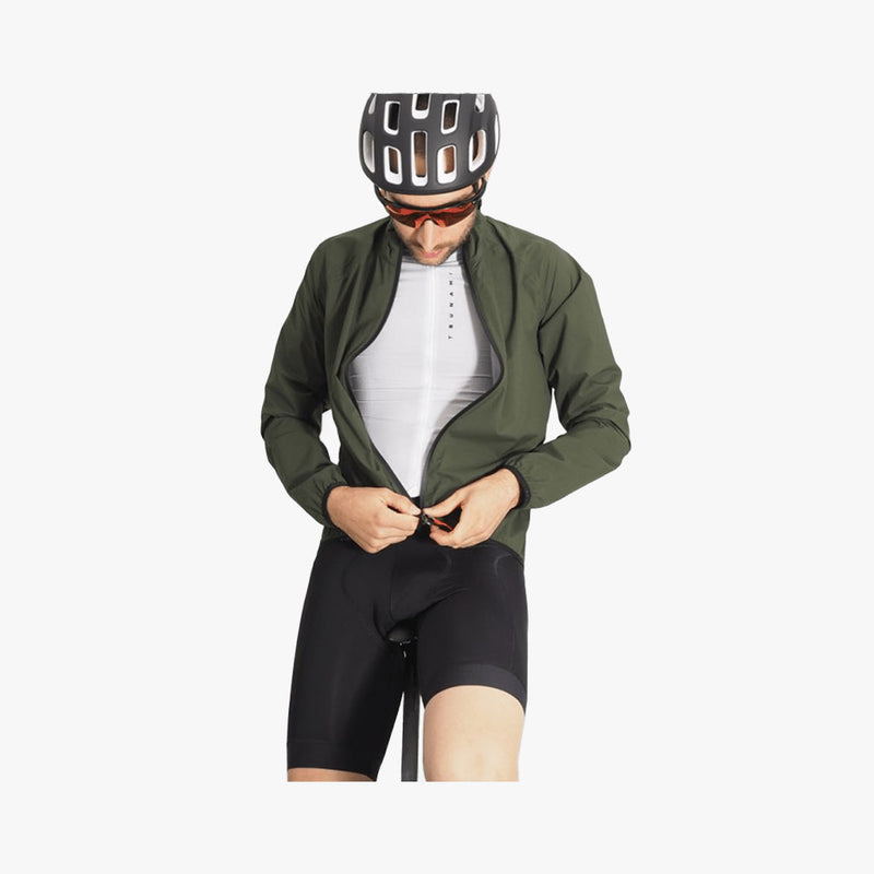 TSUNAMI CHAQUETA IMPERM. PANDERA VERDE