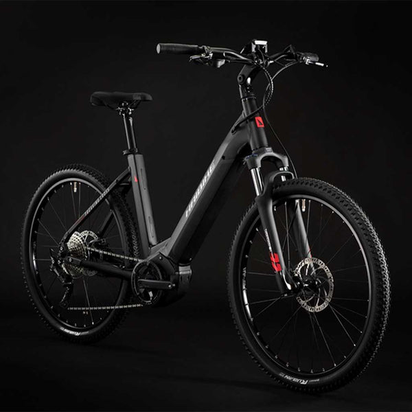 Bicicleta eléctrica Haibike Trekking 6 Low Negra