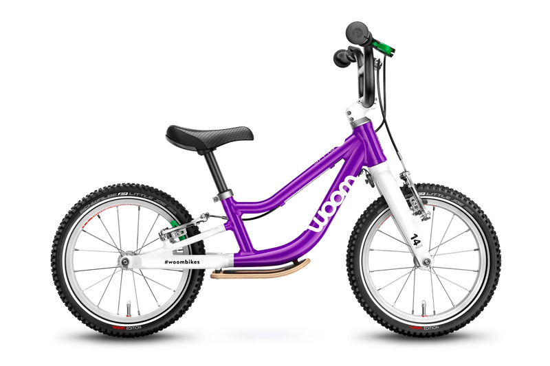 Bicicleta Woom Original 1 Plus Morado