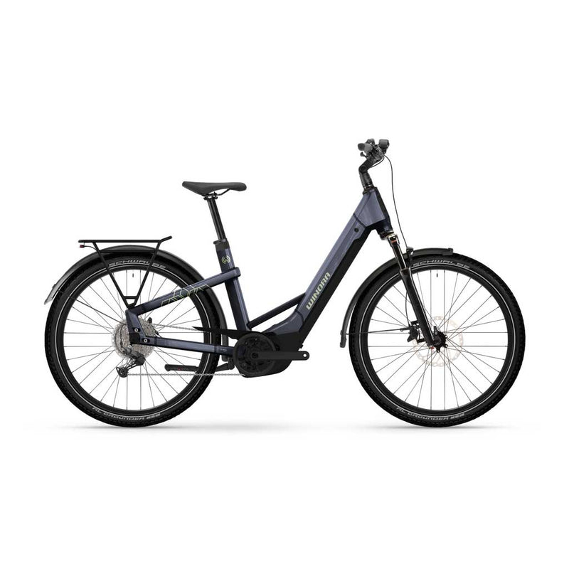 Bicicleta eléctrica Winora Yakun X10E Low night purple