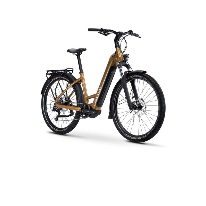 Bicicleta eléctrica Winora Yucatan X8 Low mocaccino