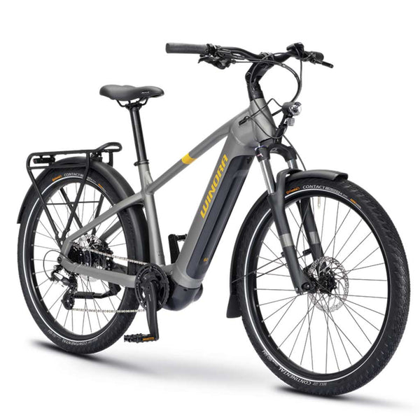 Bicicleta eléctrica Winora YUCATAN X8 HIGH quartz matt 2024