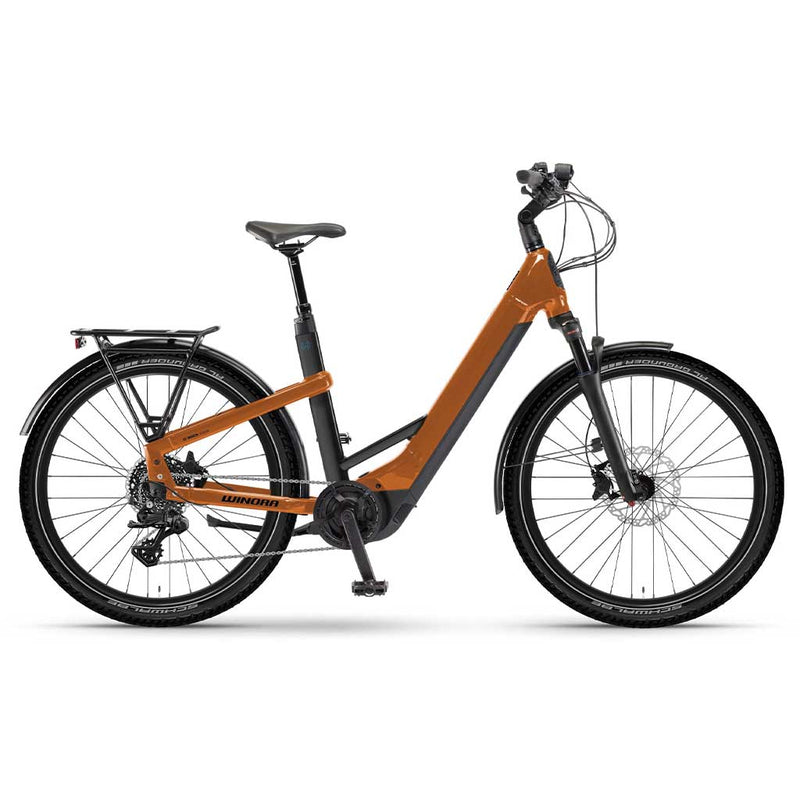 Bicicleta eléctrica Winora Yakun X10 LOW STEP ginger gloss