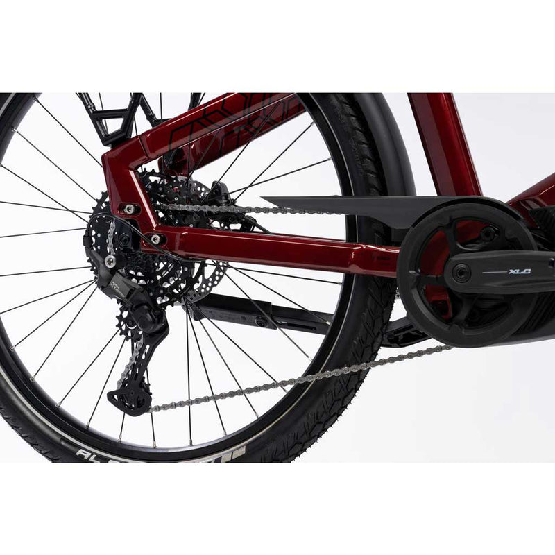 Bicicleta eléctrica Winora Yakun X10 High warm red - glossy 2025