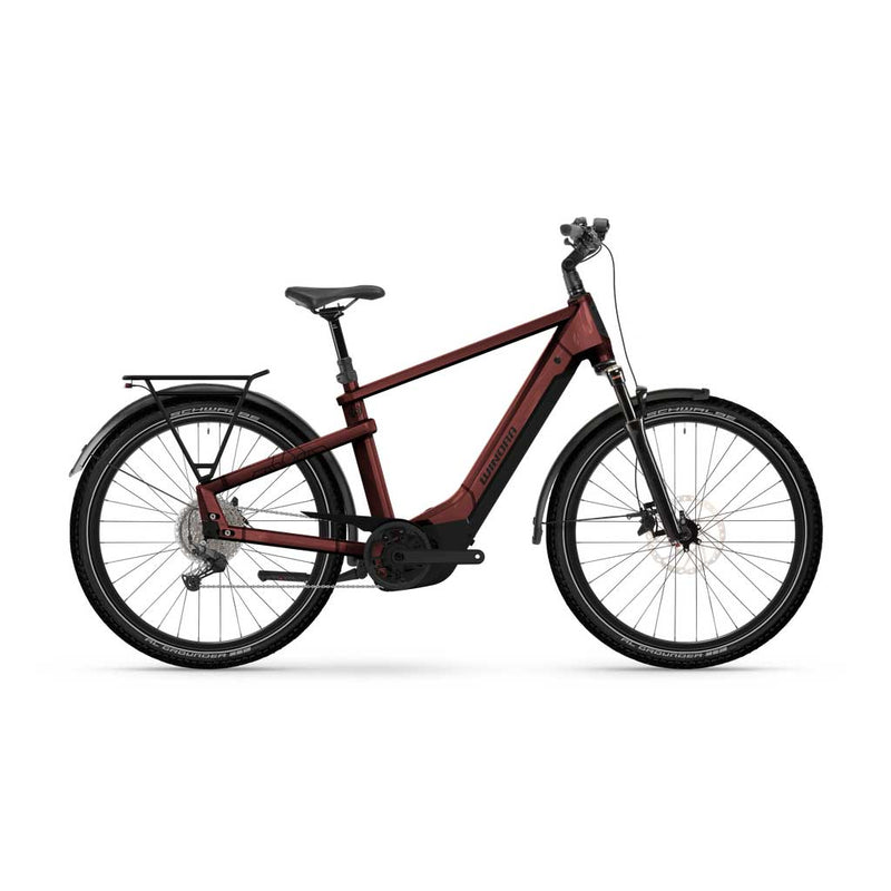 Bicicleta eléctrica Winora Yakun X10 High warm red - glossy 2025