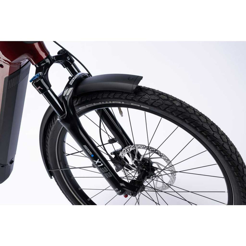 Bicicleta eléctrica Winora Yakun X10 Low warm red - glossy 2025