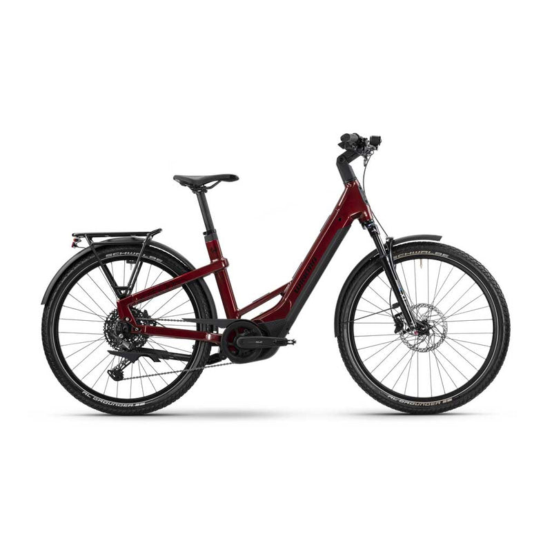 Bicicleta eléctrica Winora Yakun X10 Low warm red - glossy 2025