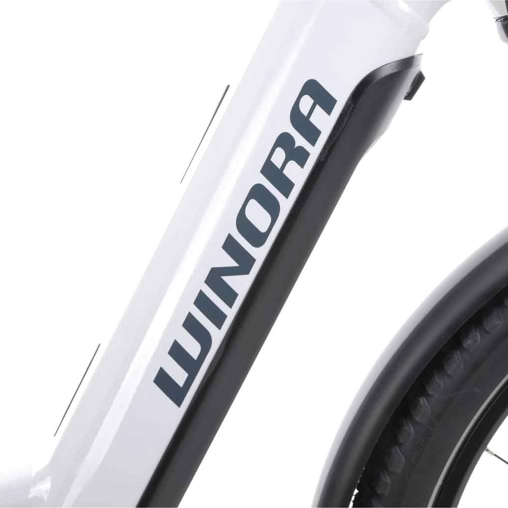 Winora Yucatan X12 2023 E Bike Trekking Herren 750Wh Grün 45cm