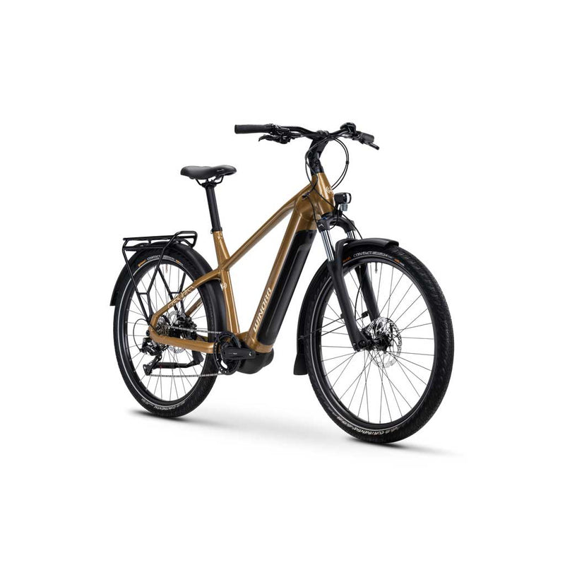 Bicicleta eléctrica Winora Yucatan X8 High mocaccino - glossy 2025