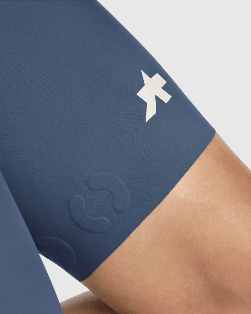 Pantaloncini con bretelle EQUIPE R S11 - Blu