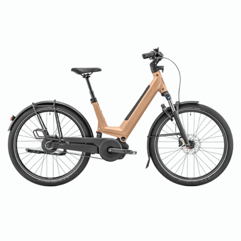Bicicleta eléctrica Urbana Moustache Mardi 27.6 FS Earth Metal Light 600Wh 2026